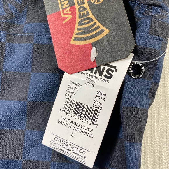 Vans x Independent Checkerboard Anorak Jacket - Picture 12 of 15